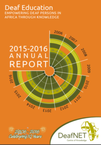 DeafNET 2016 Annual Report